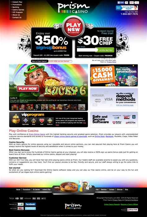  prism casino no deposit bonus codes